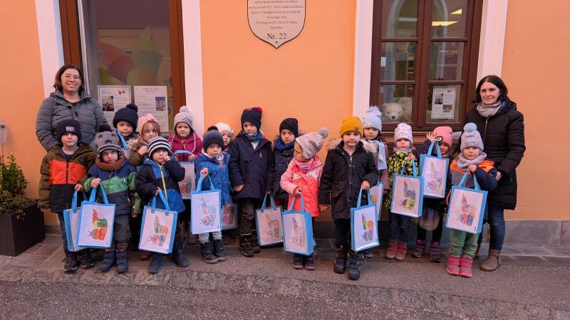Vorlesetag mit den Kindergartenkindern