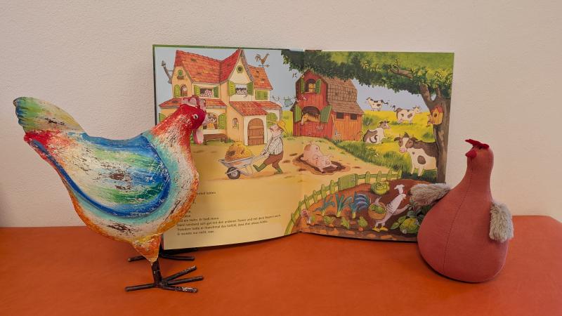 Vorlesetag mit den Kindergartenkindern