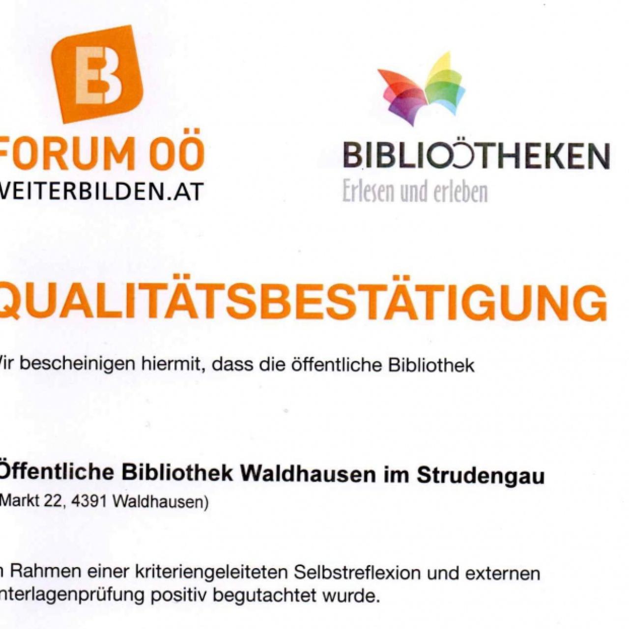 Foto Qualitätsbestätigung