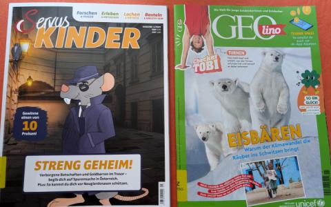 Geolino Cover, Servus Kinder Cover